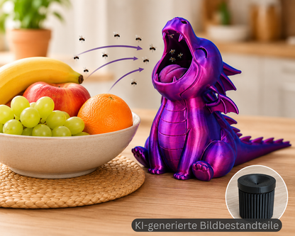 Fruchtfliegenfalle "Küchen-Drache"