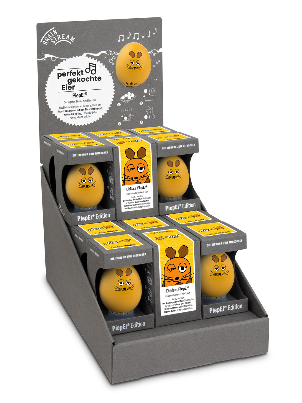 Piep-Ei „Die Maus“ – perfekt gekochte Eier mit Kultfaktor