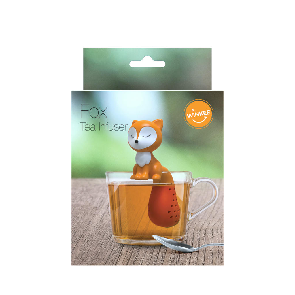 Tee-Ei Fuchs – stilvolles Teesieb für losen Tee