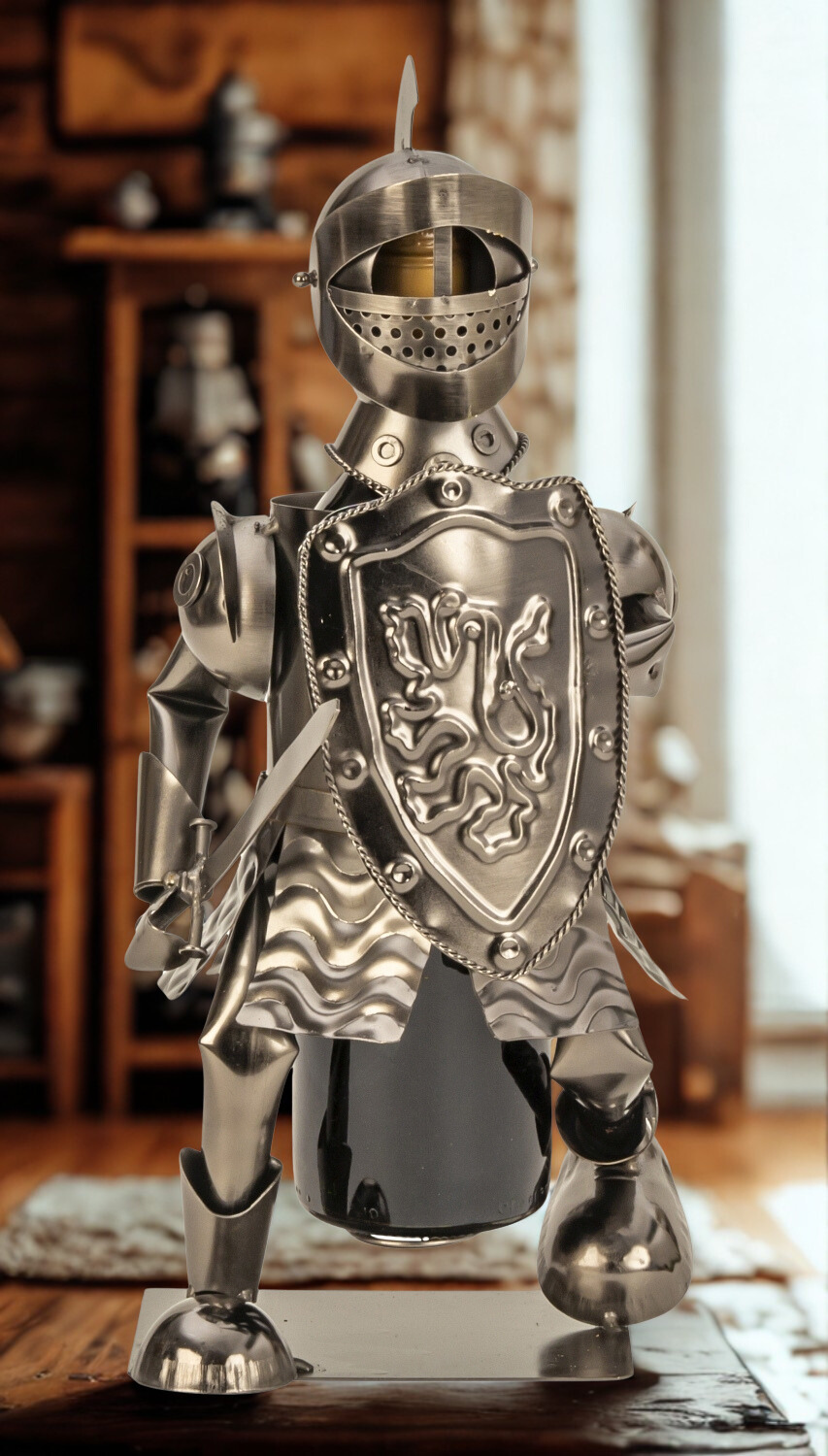Weinflaschenhalter Ritter – stilvolle Wein-Deko