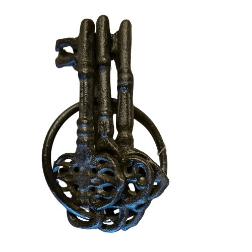 Gusseiserne Deko-Schlüssel – Vintage-Charme für dein Zuhause