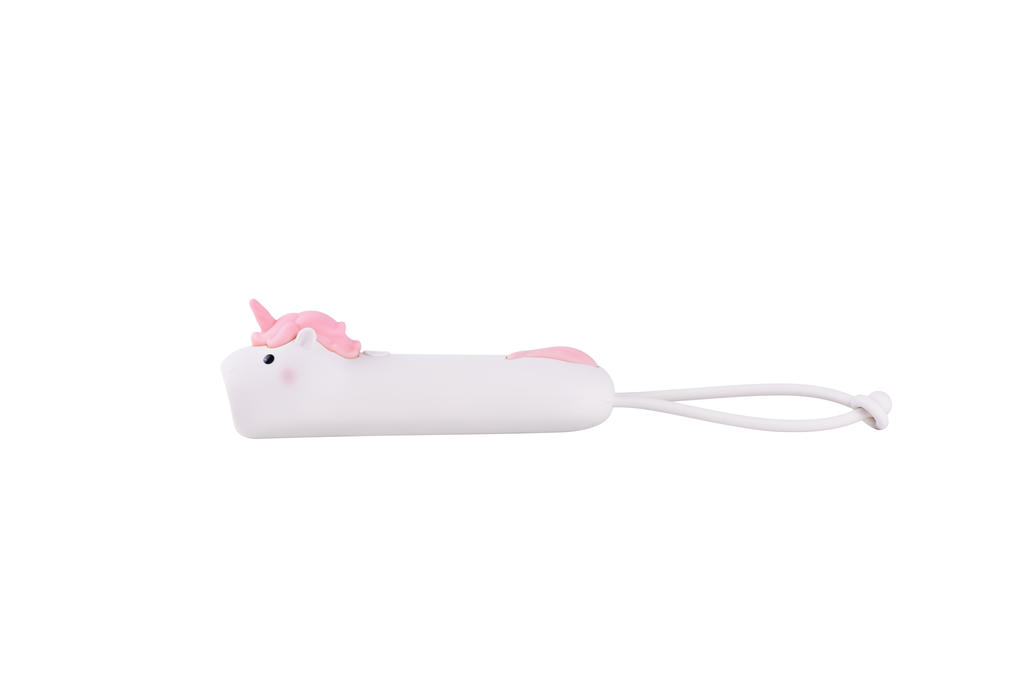 Einhorn Taschenlampe mit Akku - wiederaufladbares LED-Gadget mit 2 Lichtmodi