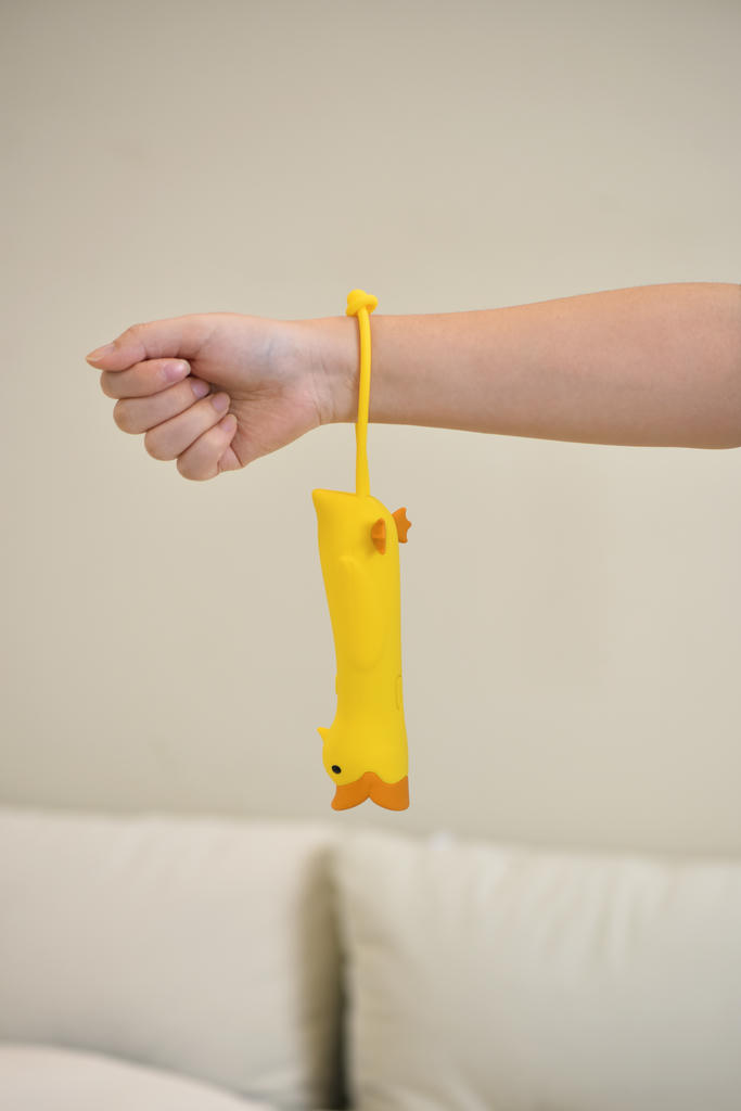 Enten Taschenlampe mit Akku – wiederaufladbares LED-Gadget mit 2 Modi