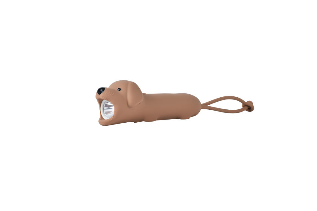 Hunde Taschenlampe mit Akku – wiederaufladbares LED-Gadget mit 2 Modi