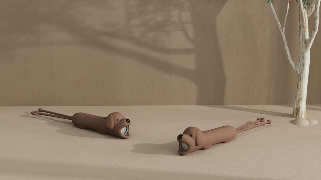 Hunde Taschenlampe mit Akku – wiederaufladbares LED-Gadget mit 2 Modi