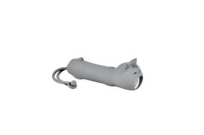 Katzen Taschenlampe mit Akku – wiederaufladbares LED-Gadget mit 2 Modi